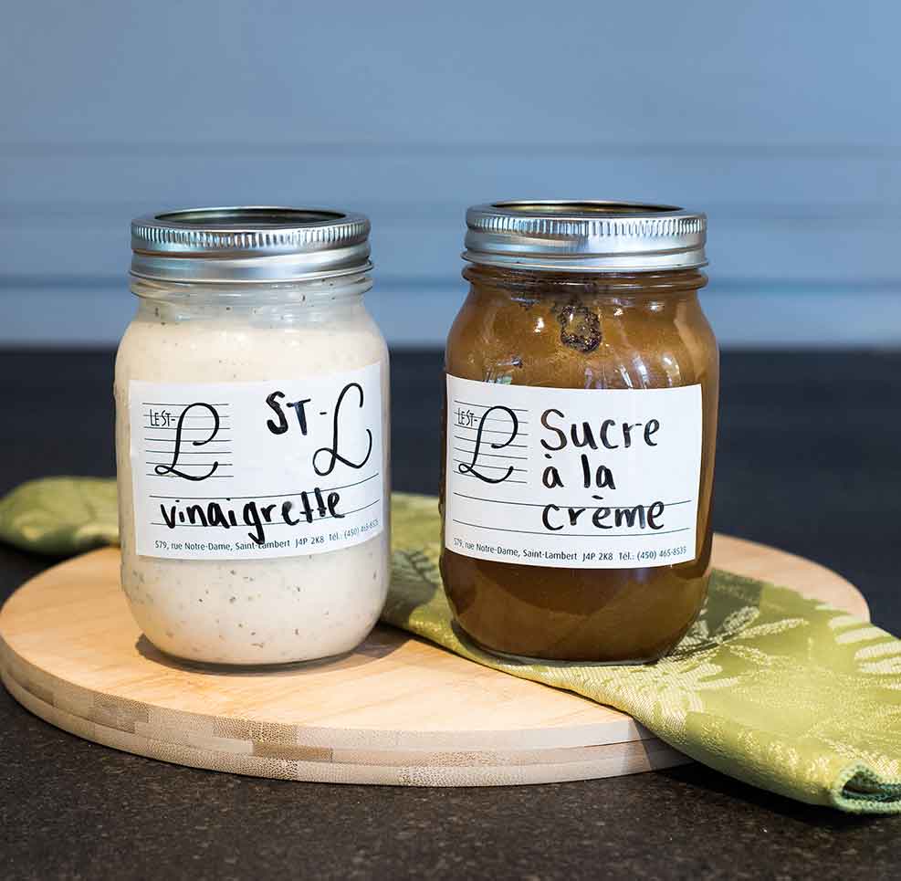 Nos produits maison extraordinaire et délicieux